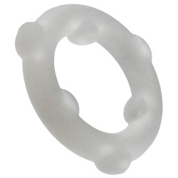 Oxballs Cockring Spinner 25 mm Blanc